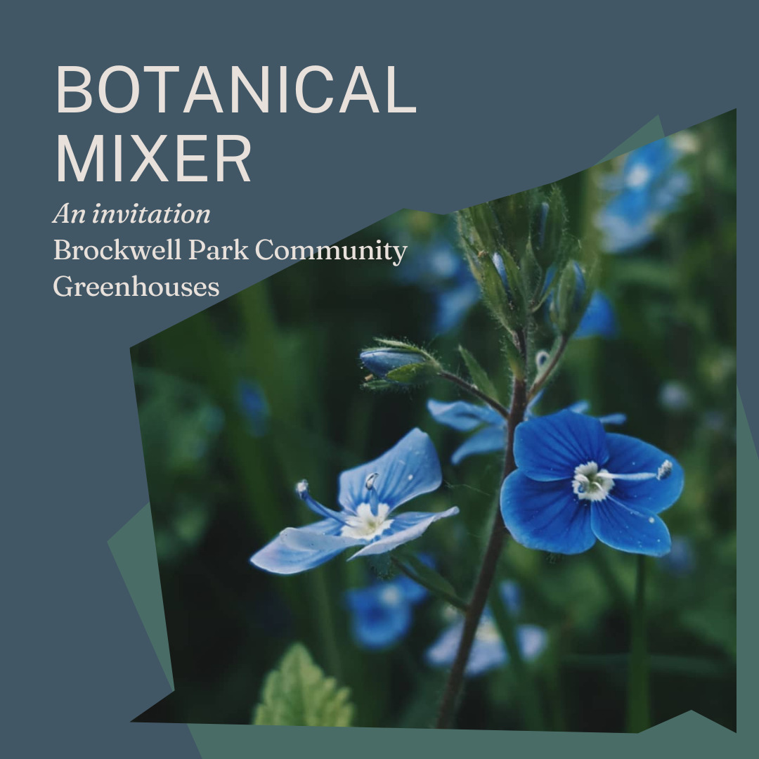 Botanical Mixer - Brockwell Park Community Greenhouses