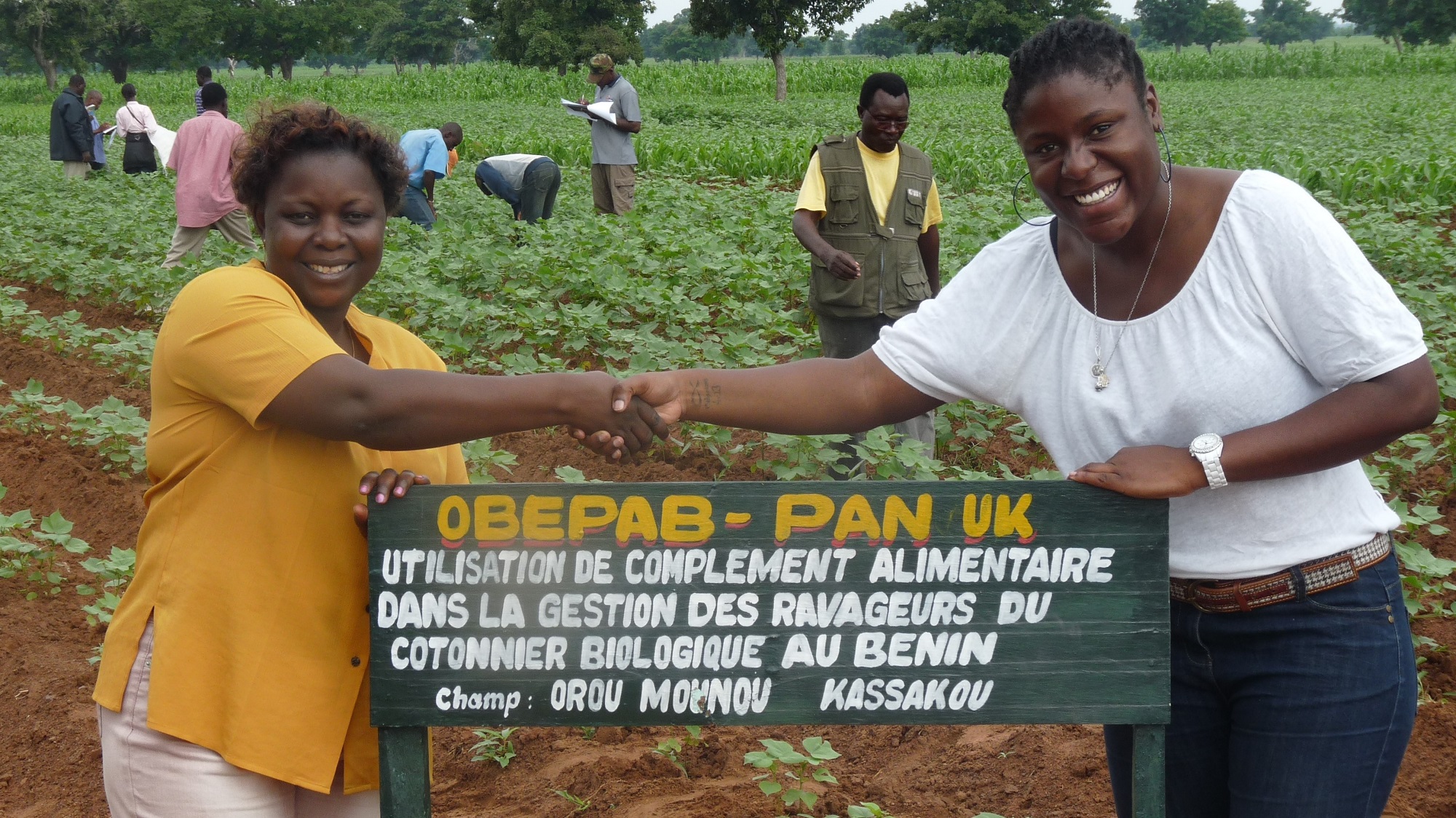 PAN UK in partnership PAN UK in partnership with OBEPAB in Benin