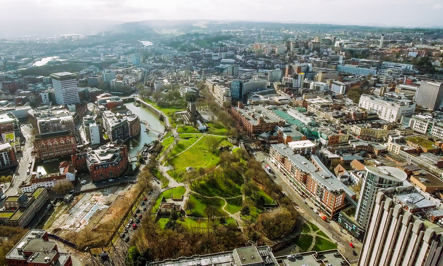 Bristol aerial view - Shutterstock