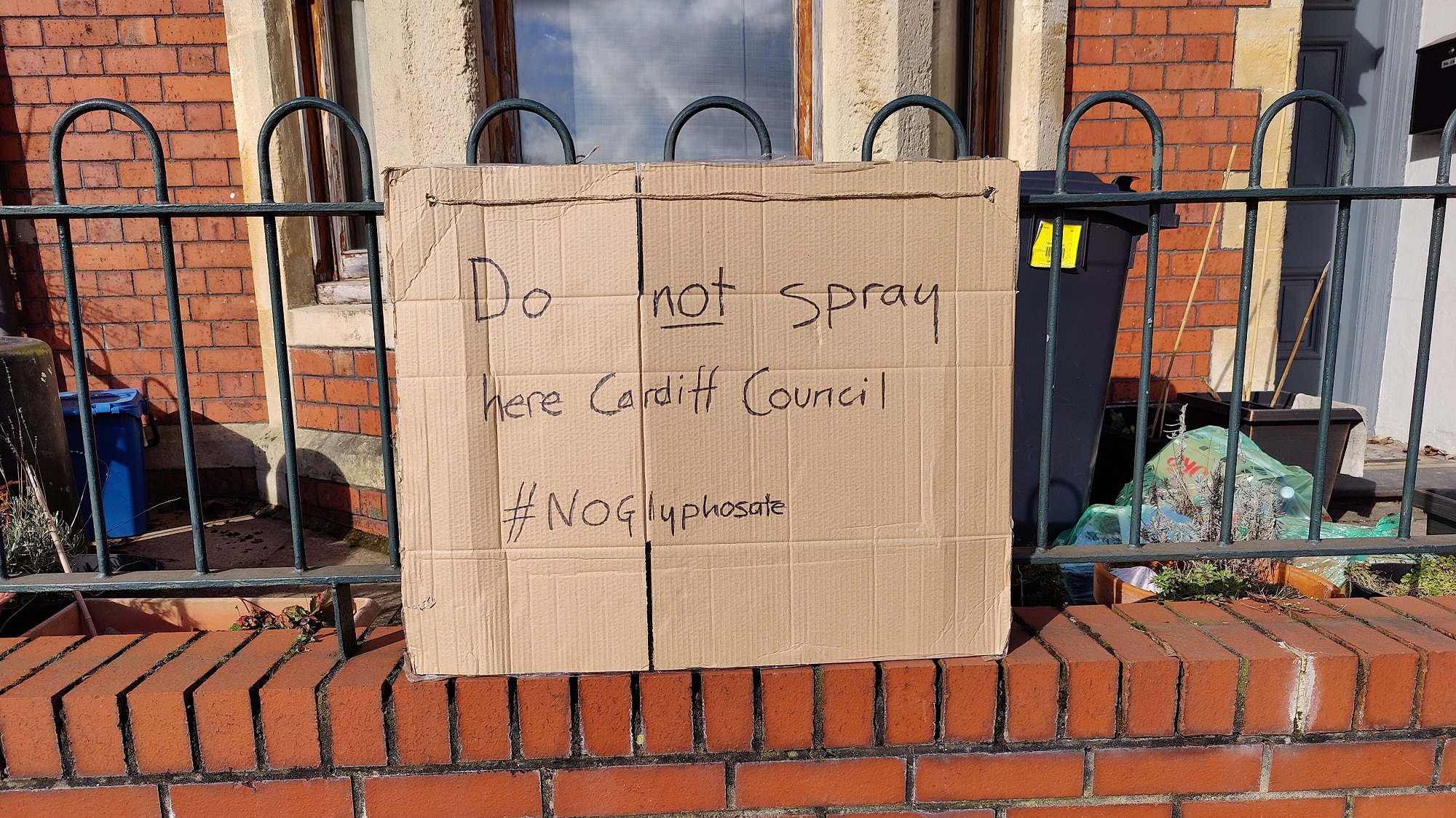 Cardiff say no to glyphosate