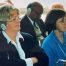 Dorothy Myers and Barbara Dinham at an FAO Conference in 1995