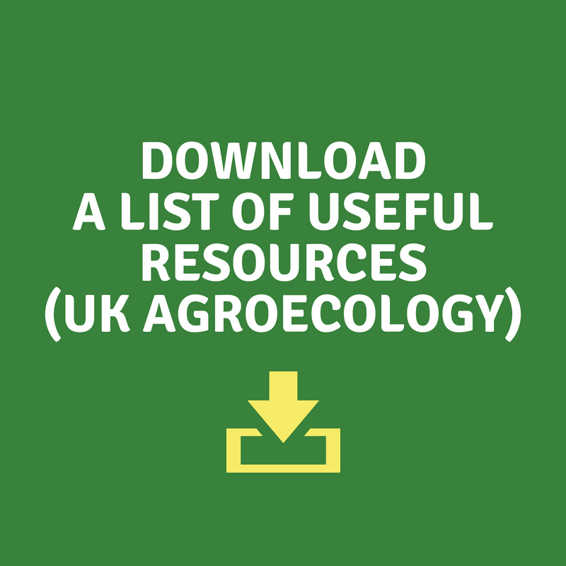 Download a list of useful resources and web links for UK agroecology