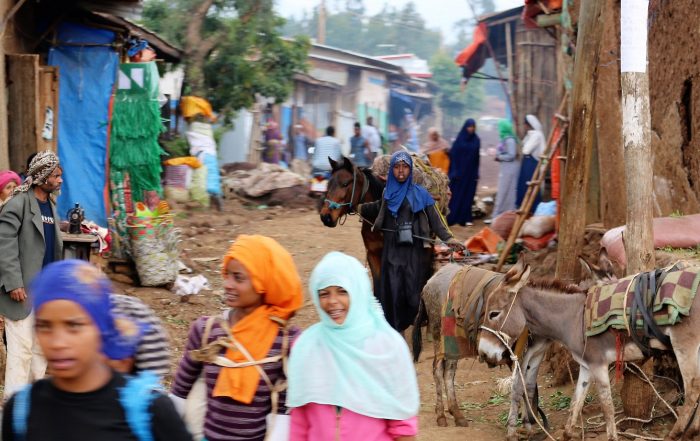 Ethiopian village