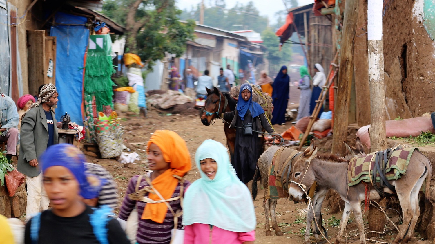 A village in Ethiopia