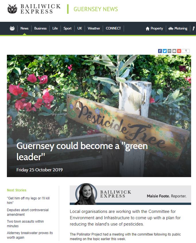 Bailiwick Express - Guernsey could become green leader