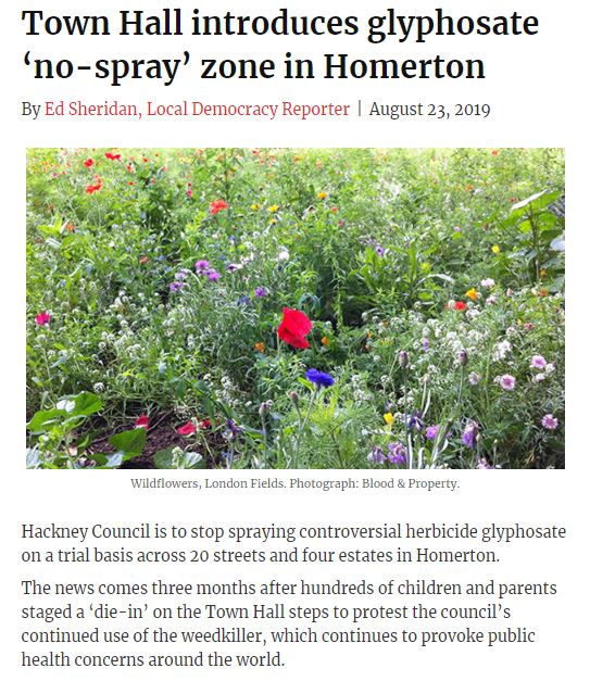 Hackney Citizen - Town Hall introduces no spray zone
