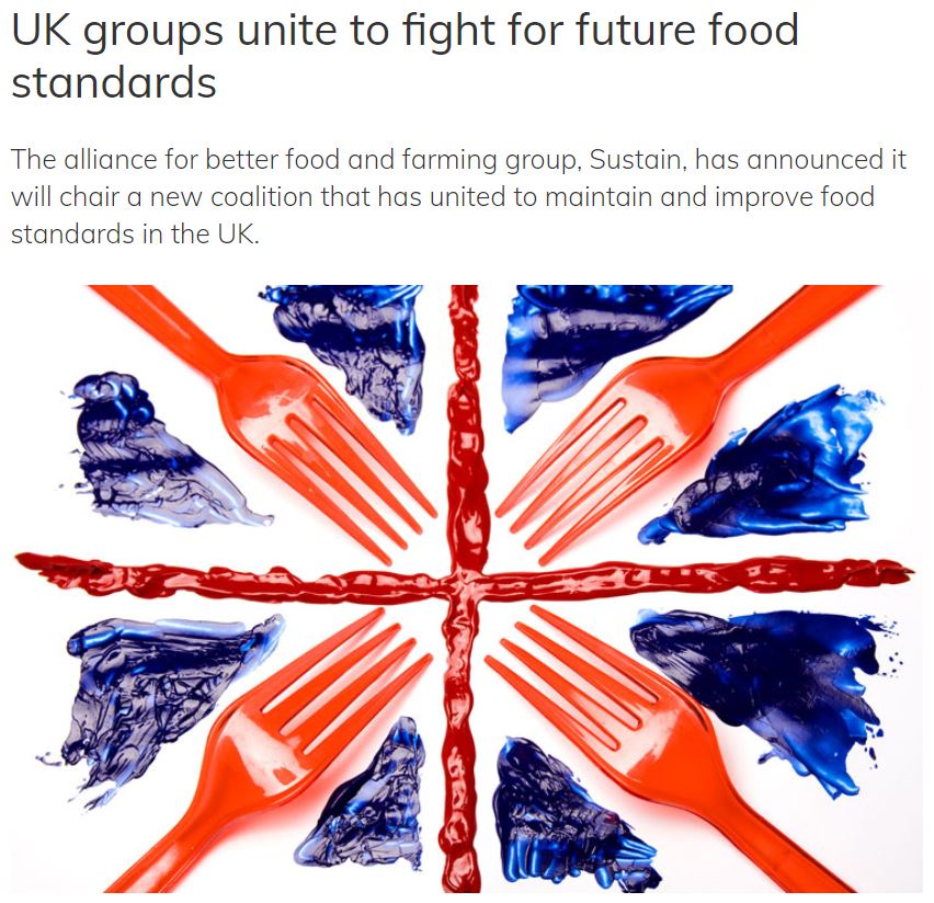 New Food Mag - UK groups unite to fight for future food standards