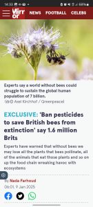 Mirror - 9 Jan 2025 - Ban pest 1.6 mil brits