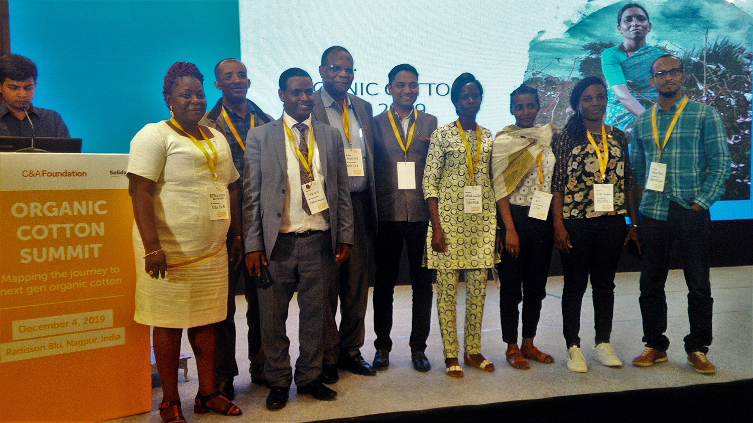 OPEPAB and PAN Ethiopia at the Organic Cotton Summit 2019