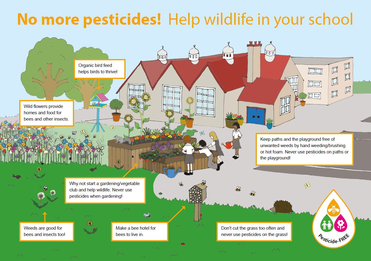 Pesticide-Free Schools Map