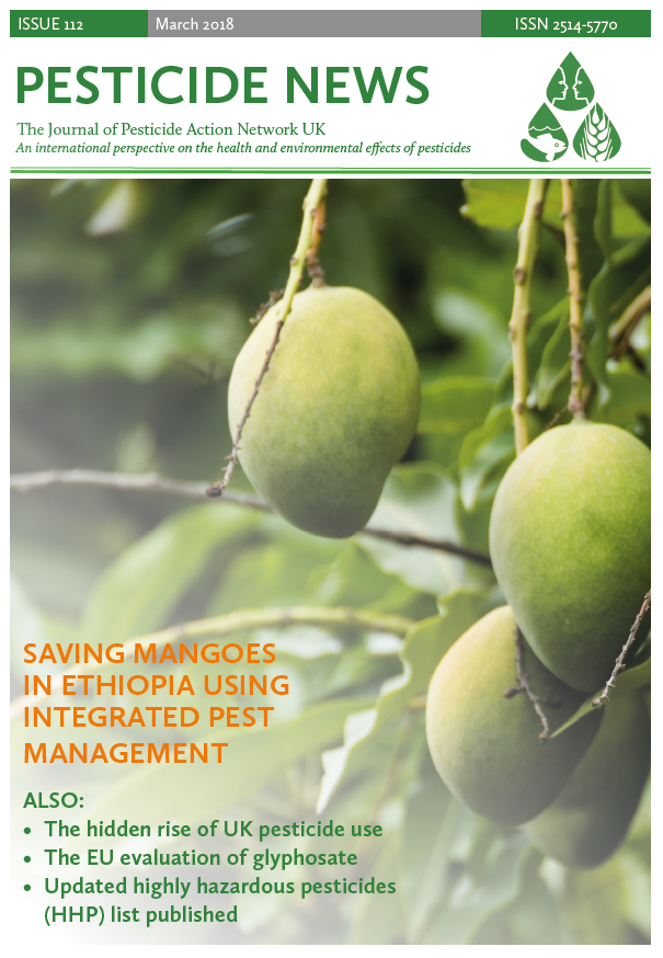 Pesticide News - Issue 112 - March 2018