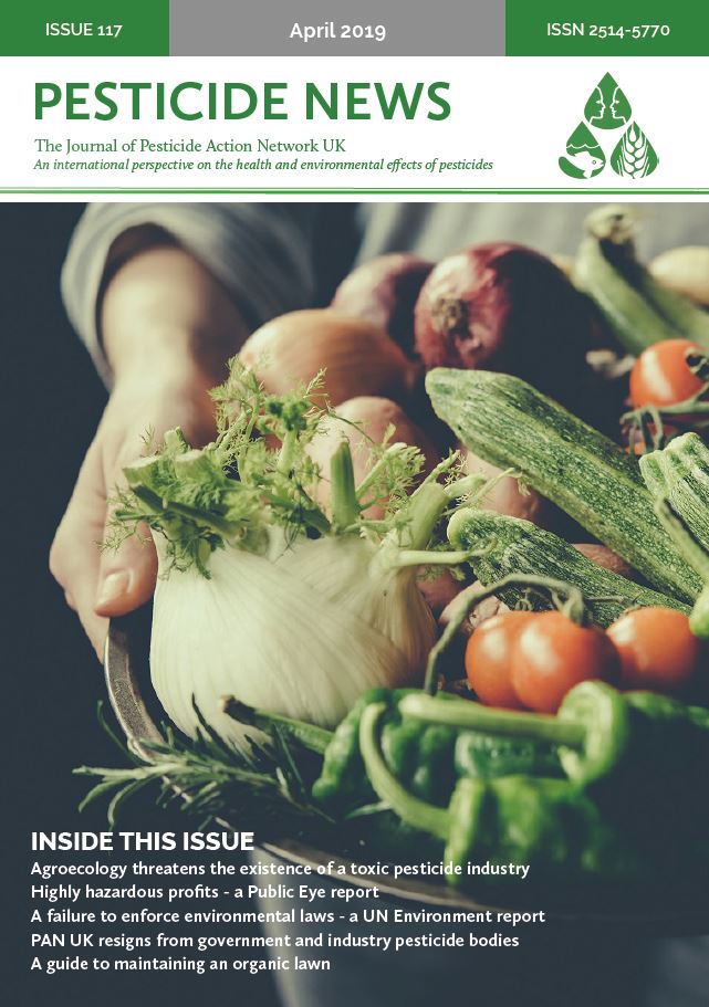 Pesticide News Issue 117 - April 2019