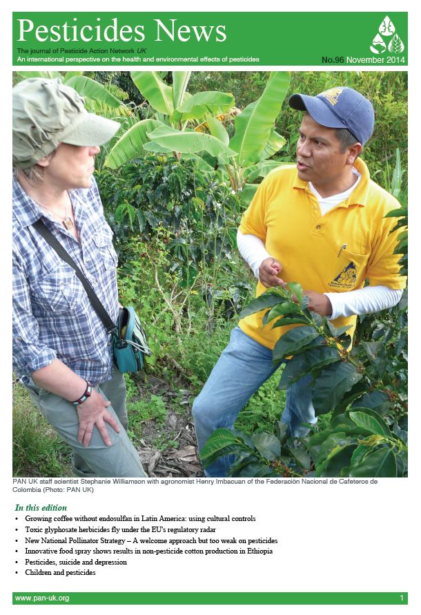 Pesticide News Issue 96 - November 2014