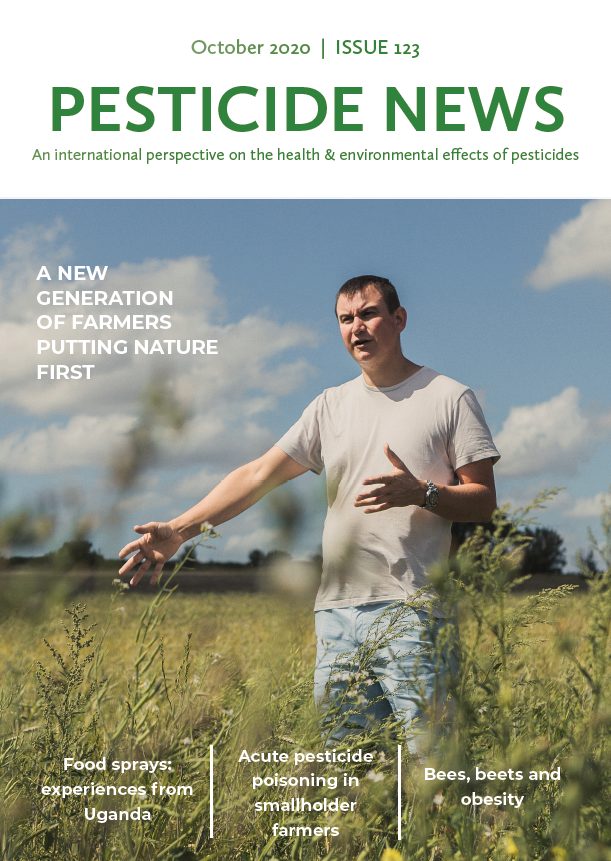 Pesticide News Issue 123 - October 2020