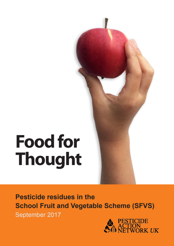 Press release - Daily cost of 1p extra per child could end schoolchildren’s exposure to cocktail of pesticides