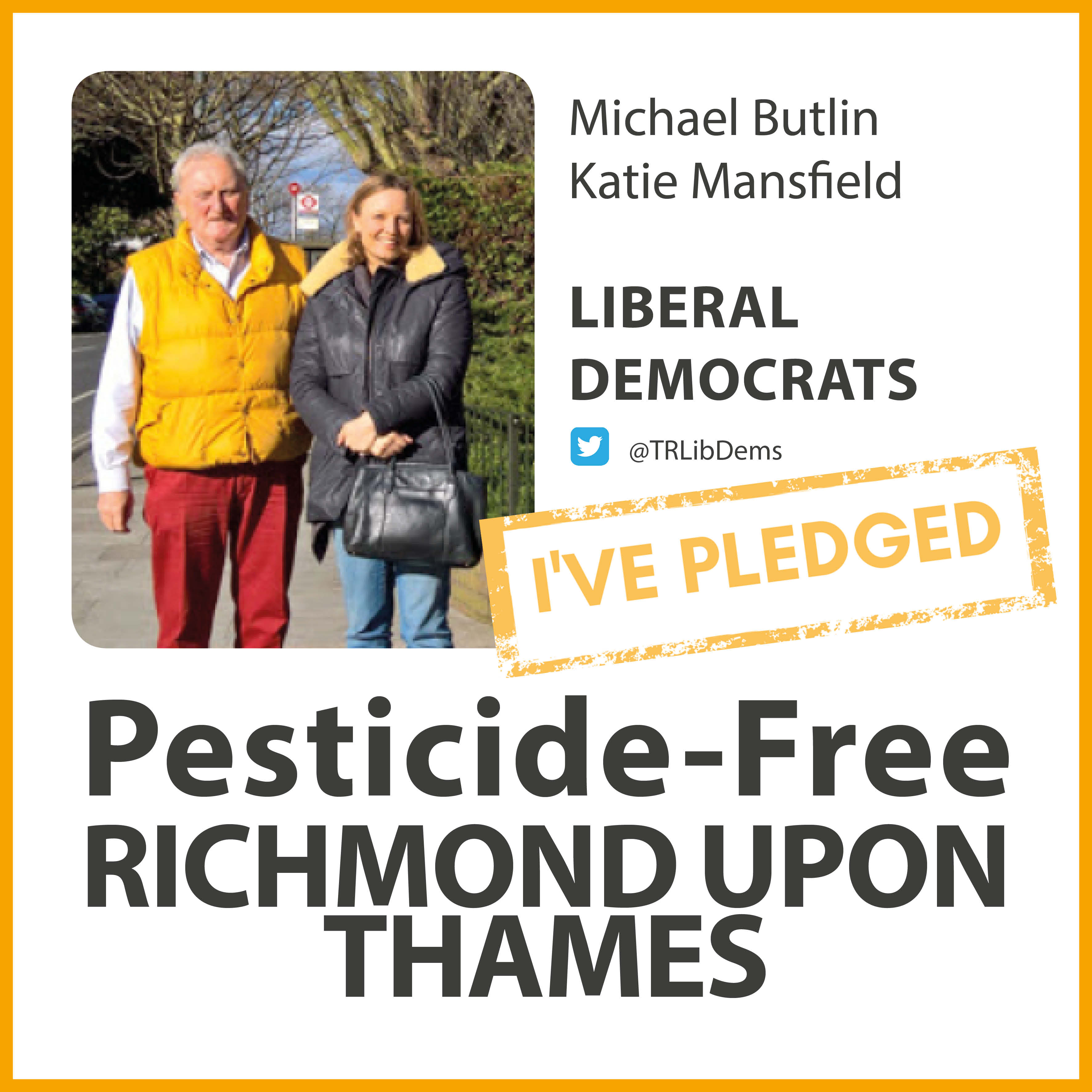 South Twickenham Lib Dems have taken the pesticide-free pledge