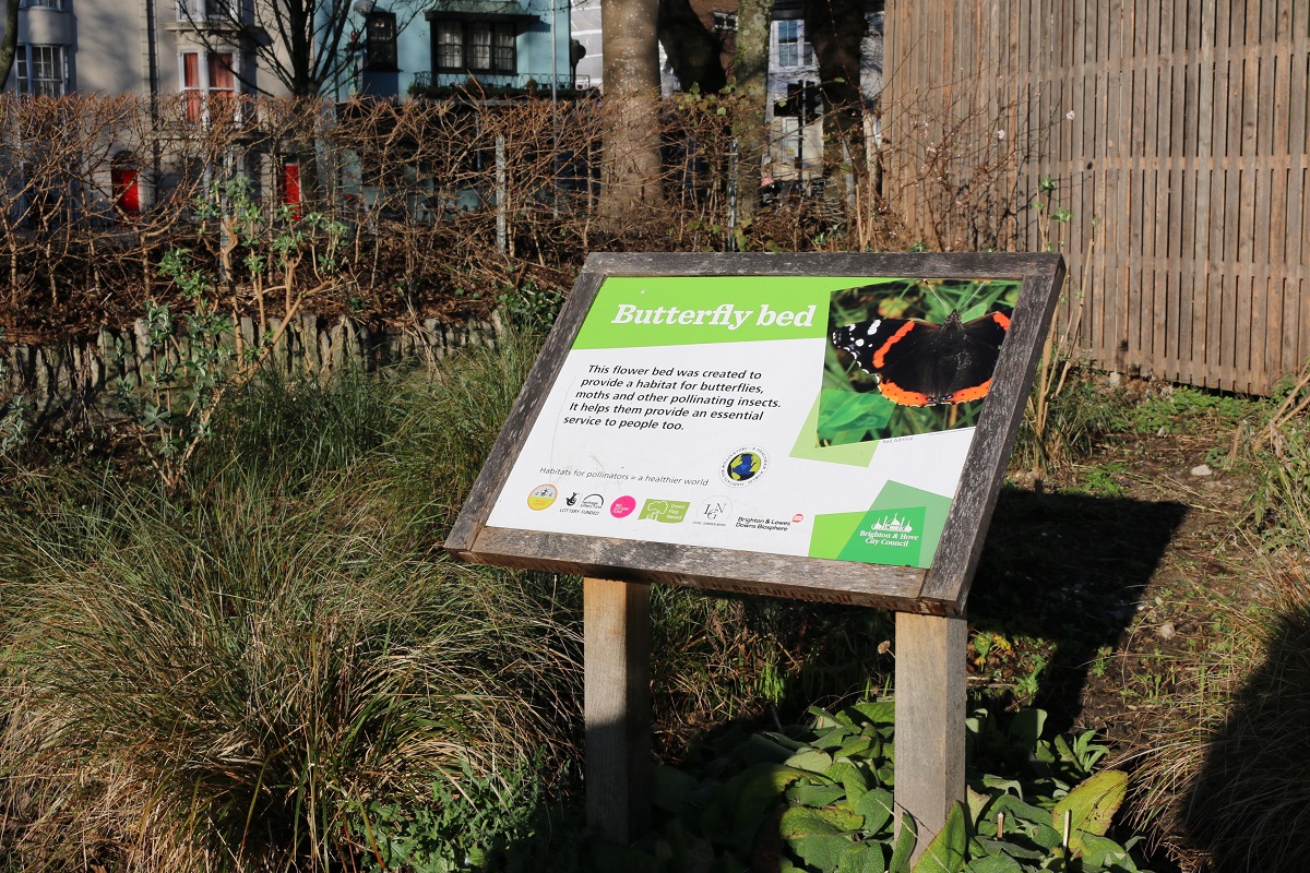 The Level Park in Brighton is pesticide-free