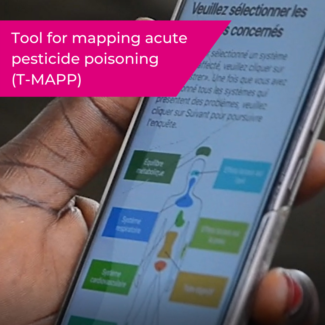 Tool for mapping acute pesticide poisoning - T-MAPP